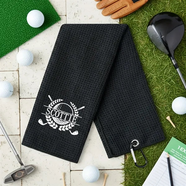 Golf Towel Custom Name Gift For Men