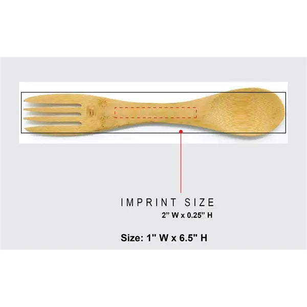 Eco-Friendly Bamboo Spork
