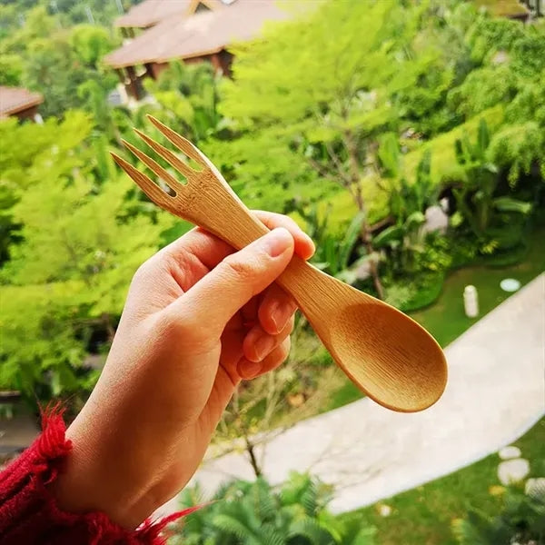 Eco-Friendly Bamboo Spork