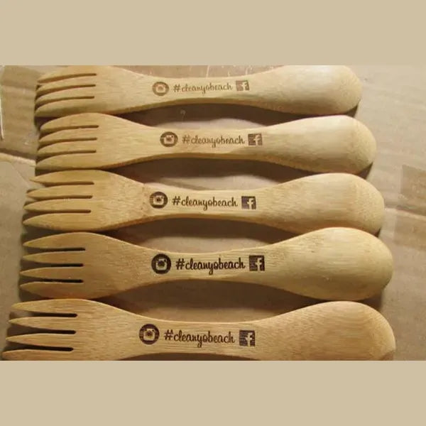 Eco-Friendly Bamboo Spork