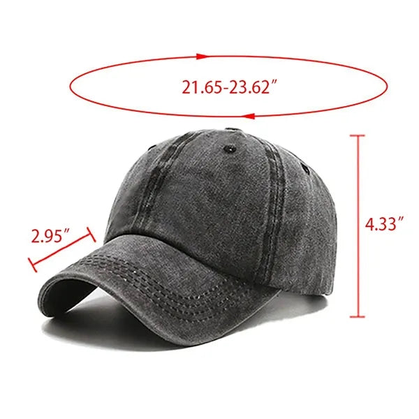 Washed Cotton Baseball Cap