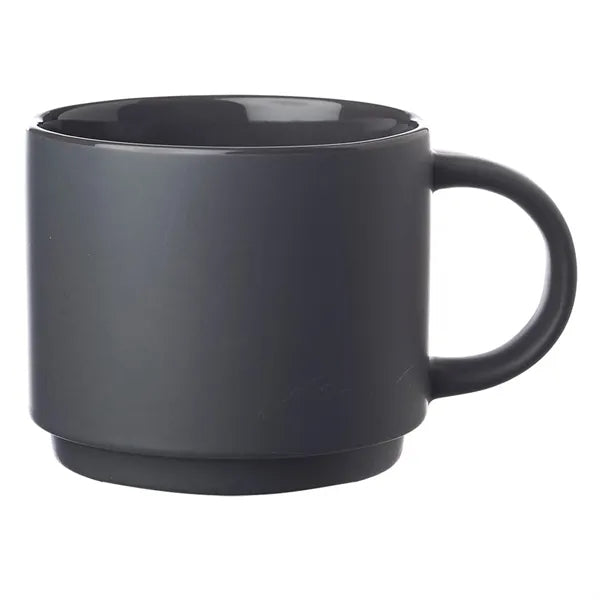 15 oz Stackable Ceramic Mugs
