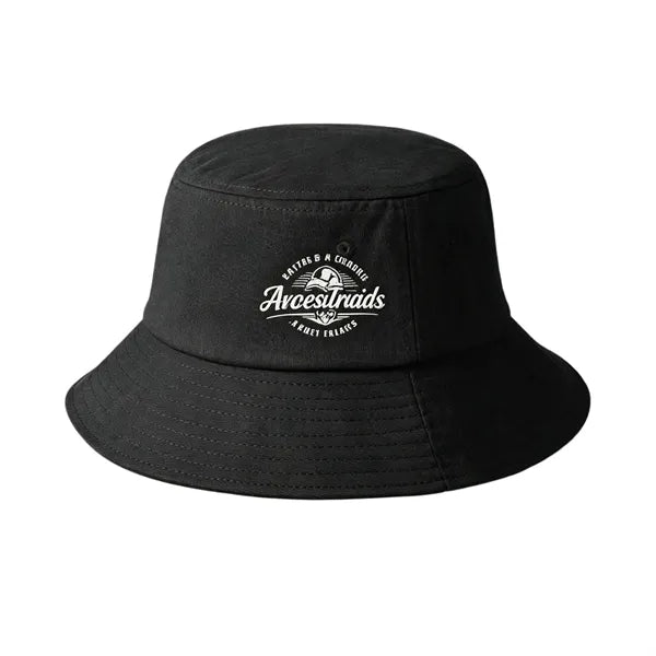 Solid Color Cotton Bucket Hat, Custom Logo Printed