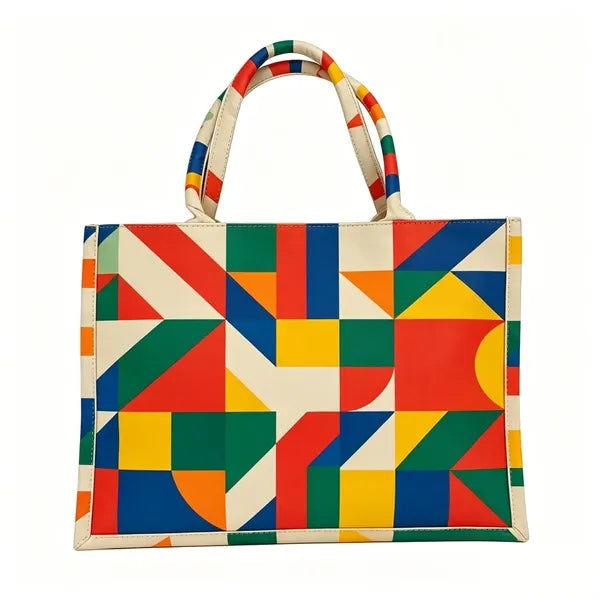 Linen Tote Bags with Edge-to-Edge Printing p
