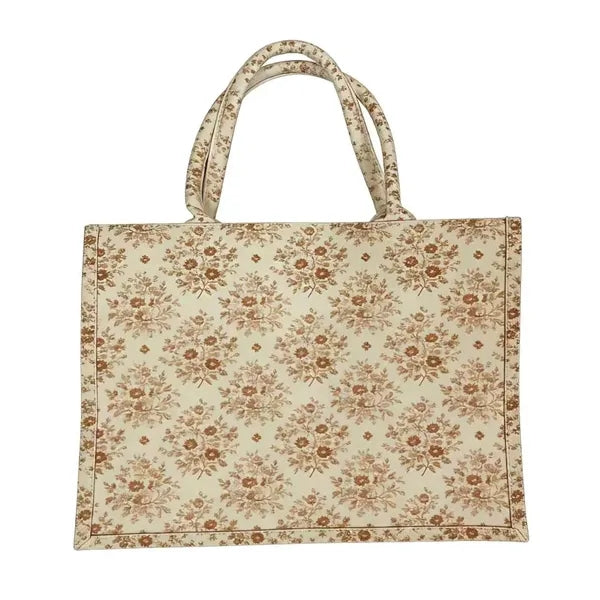 Linen Tote Bags with Edge-to-Edge Printing p