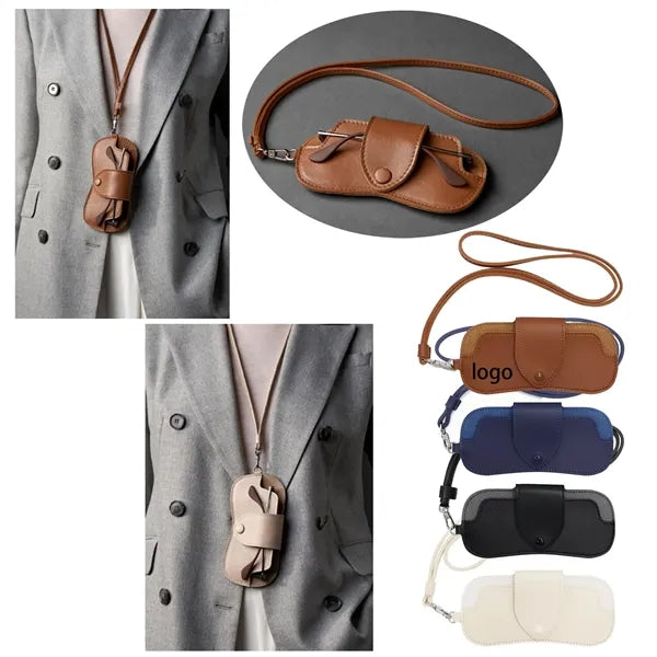 Neck Mounted Eyewear Storage Bag