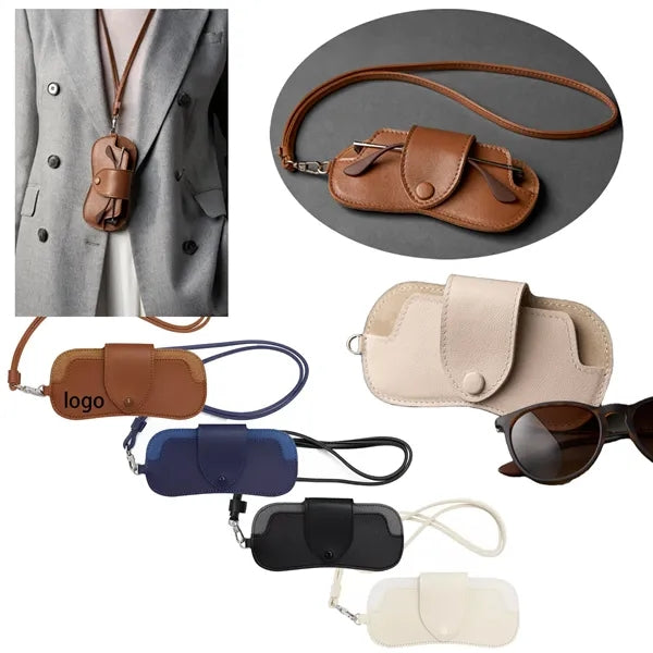 Neck Mounted Eyewear Storage Bag