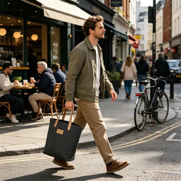 600D Oxford Fabric Canvas Tote Bag