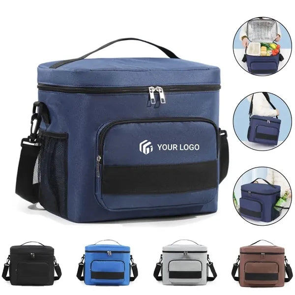 Portable leakproof picnic camping cooler insulated lunch bag