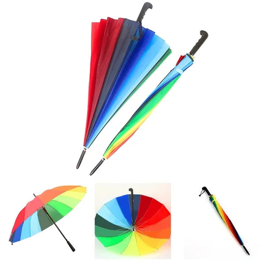 43" Arc Rainbow Umbrella