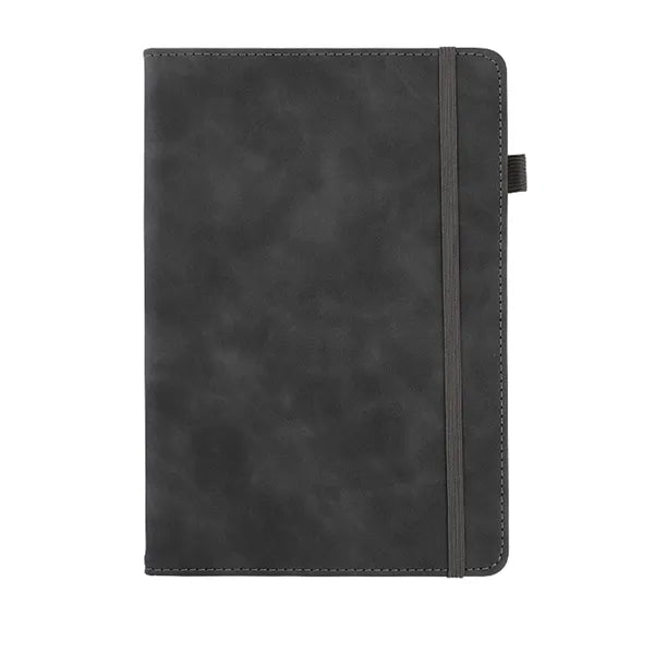 A5 Business Notebook With Elastic Band & Pen Holder