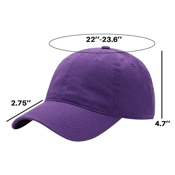 Multicolor Casual Baseball Cap