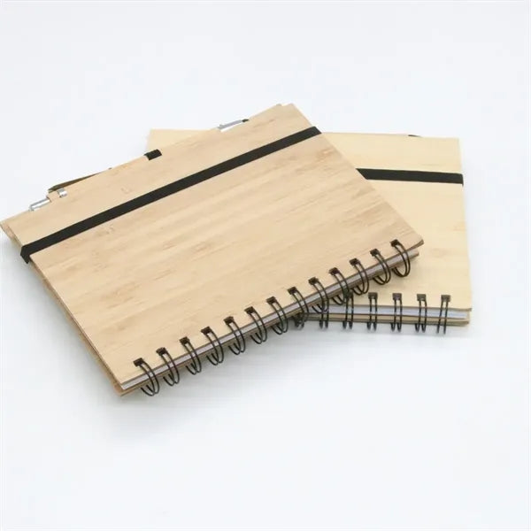 Bamboo Notebook With Pen