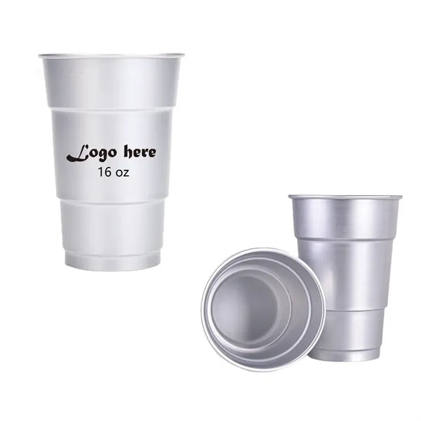 16oz Camping Aluminum Cup