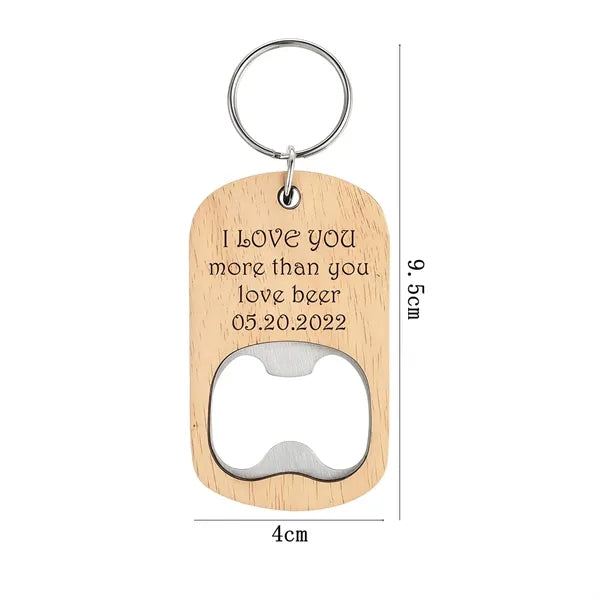 Wooden Bottle Opener