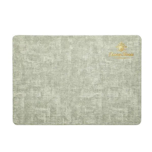 Double Sided PU Placemat, Waterproof Heat Resistant