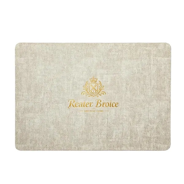 Double Sided PU Placemat, Waterproof Heat Resistant