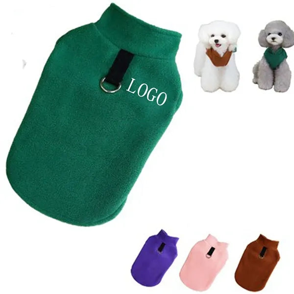 Fleece Vest for Pets Multiple Sizes