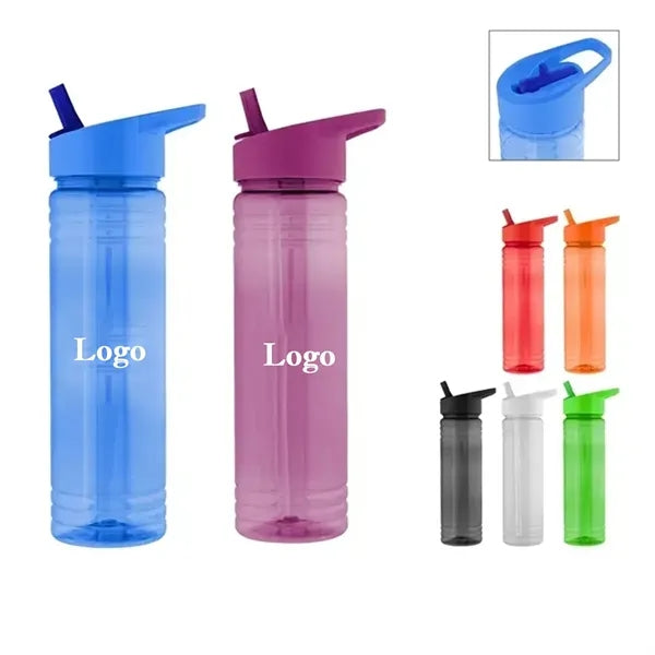 Spill Resistant Screw Top Sport Bottle