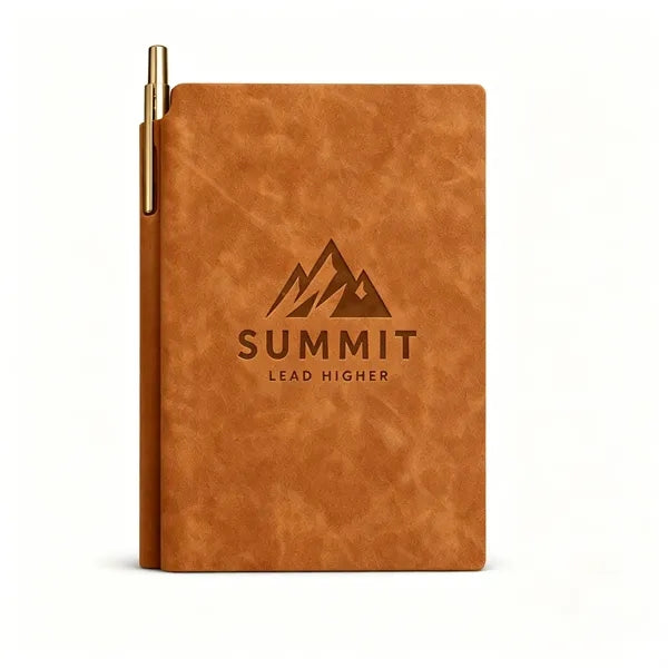 A5 Notebook with Pen Loop