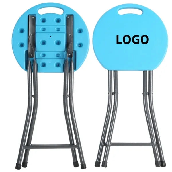 Portable Folding Round Stool for Home & Outdoor
