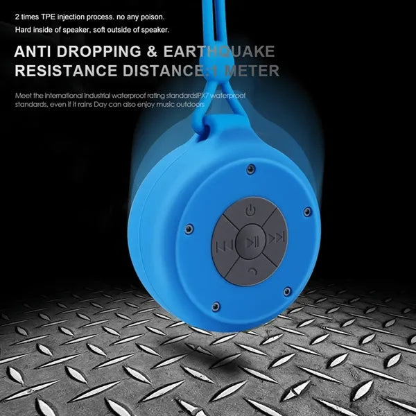 Portable Wireless Silicone Strap Bluetooth Speaker