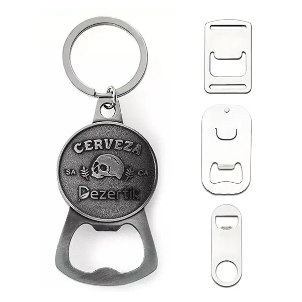 Artistic Dual-Sided 3D Metal Opener