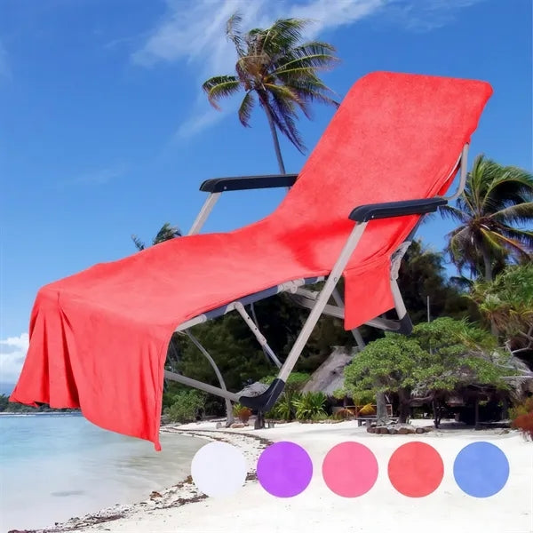 Microfiber Beach Chair Cover Towel
