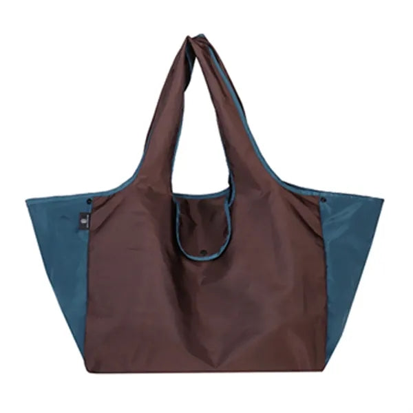 2 Tone Lightweight Portable Folding Ripstop Tote