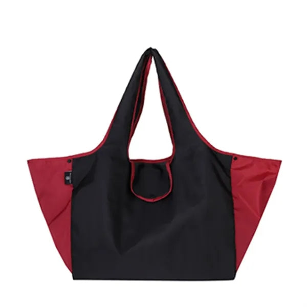2 Tone Lightweight Portable Folding Ripstop Tote