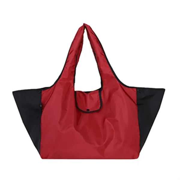 2 Tone Lightweight Portable Folding Ripstop Tote