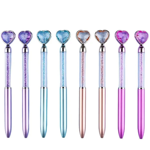 Diamond Pens with Crystal Top