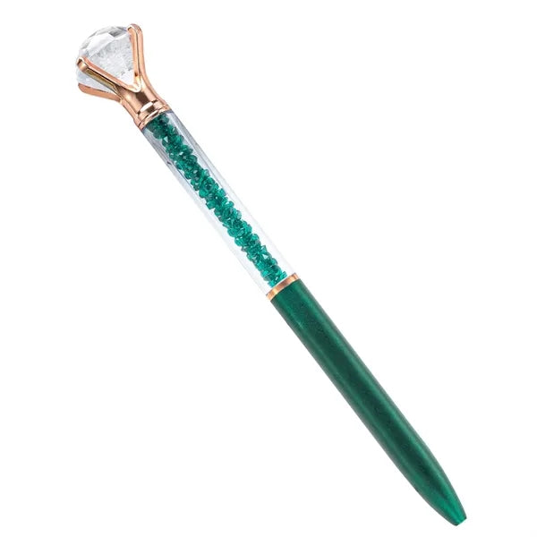 Diamond Pens with Crystal Top