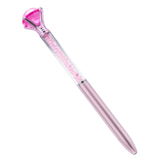 Diamond Pens with Crystal Top