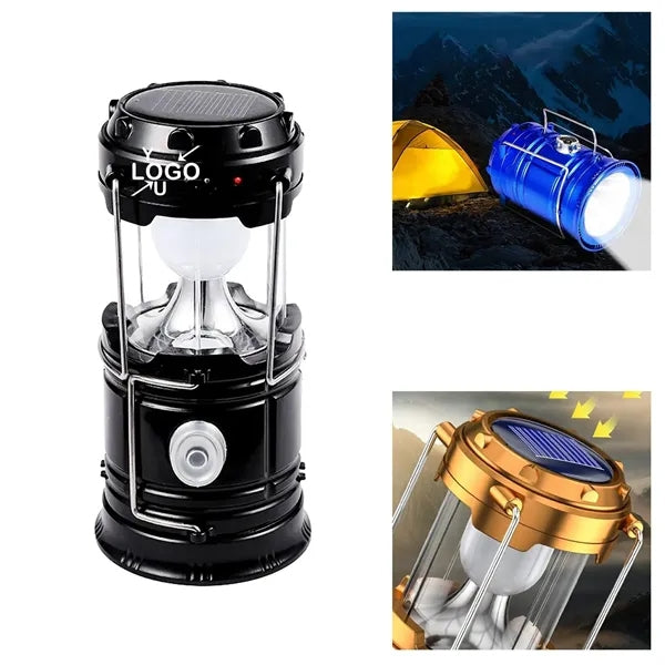 Solar-Powered Outdoor Lantern