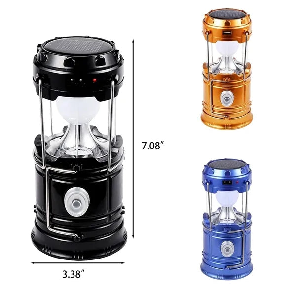 Solar-Powered Outdoor Lantern