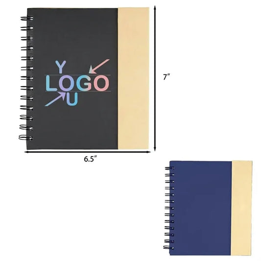 Compact Eco-Friendly Spiral Notebook