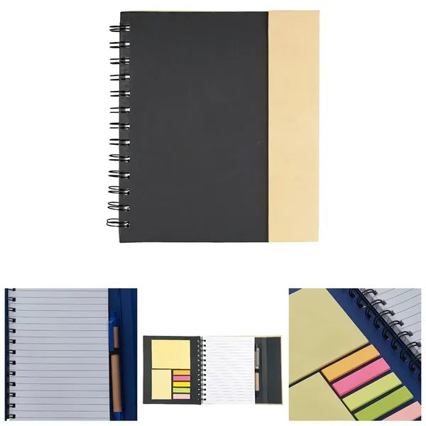 Compact Eco-Friendly Spiral Notebook