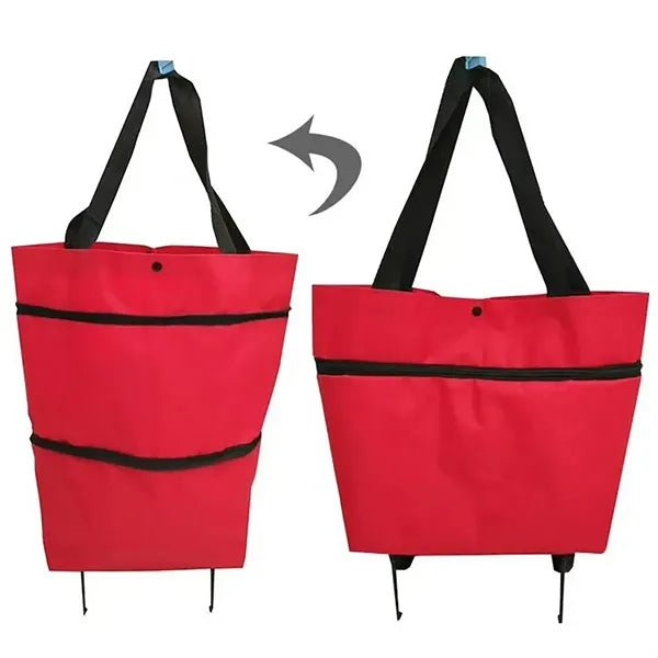 Portable Foldable Shopping Cart Bag