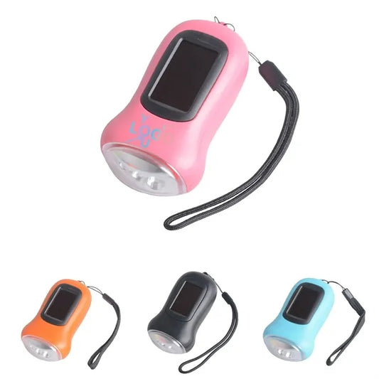 Portable Solar Crank Emergency Light