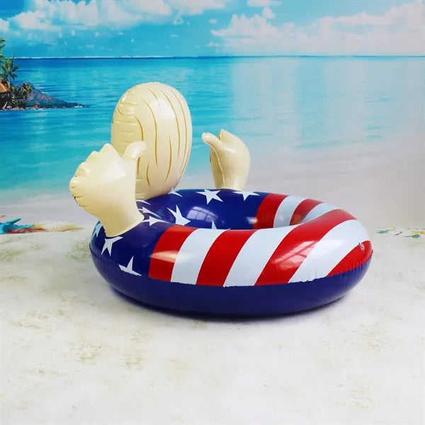 Patriotic Leader Pool Float