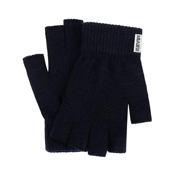 Knitted Half-Finger Winter Gloves