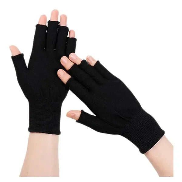 Knitted Half-Finger Winter Gloves