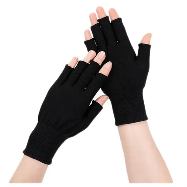 Knitted Half-Finger Winter Gloves