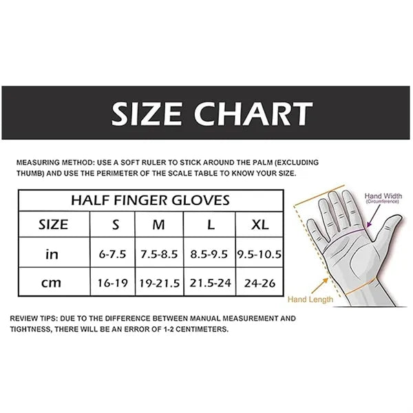 Urban Grip Half-Finger Gloves
