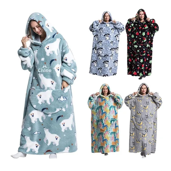 Cozy Hooded Comfort Wrap