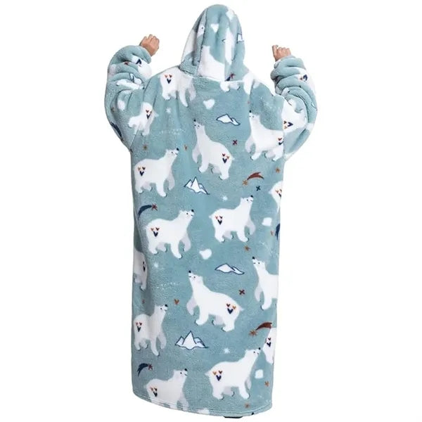 Cozy Hooded Comfort Wrap