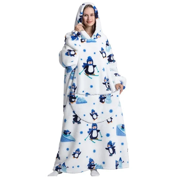 Cozy Hooded Comfort Wrap
