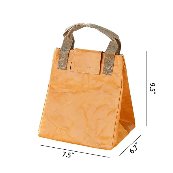 Tyvek Paper Insulated Lunch Bag