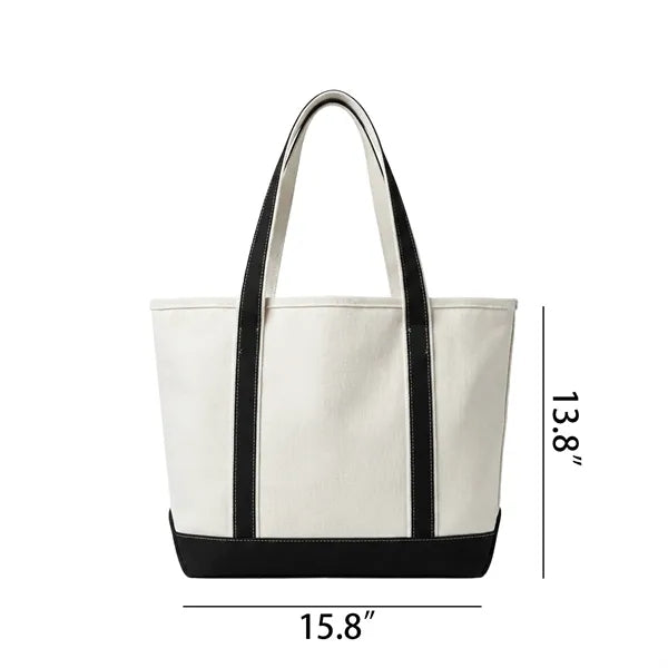 Canvas Shopping Tote Bag